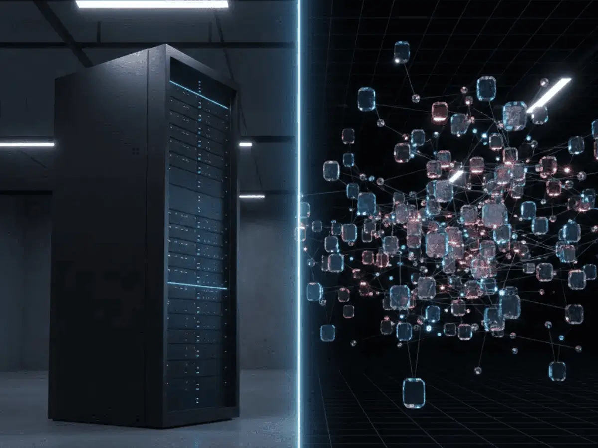 Traditional Cloud vs. DePIN AI Compute Comparison