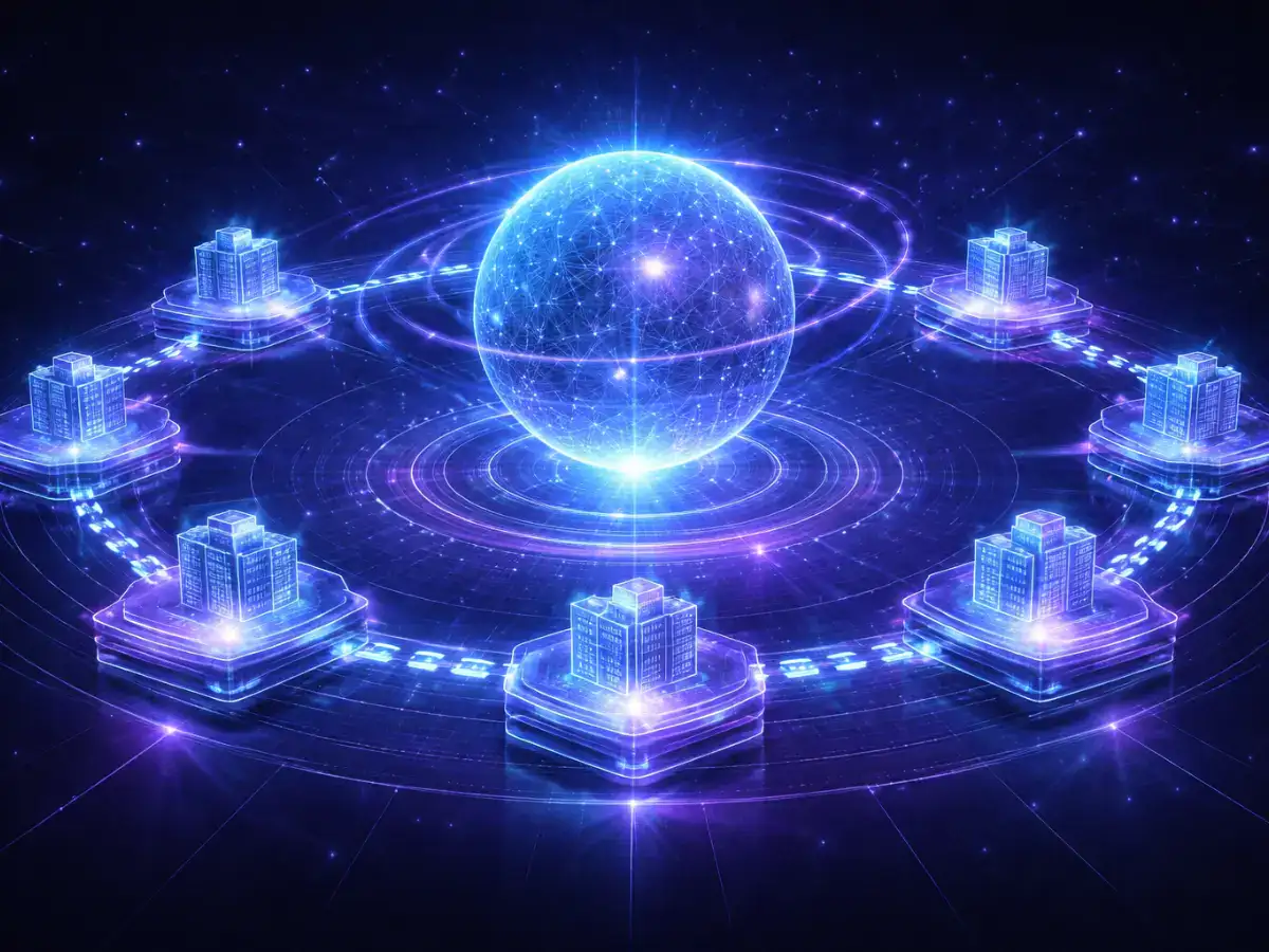 Infographic showing Linux Foundation AAIF founding members including Anthropic, OpenAI, Google, Microsoft, AWS and Block in February 2026.